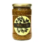 شیشه بزرگ ترشی نازخاتون بادمجان کبابی و سبزیجات معطر مسعود رودبار