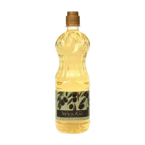 خانه 43 بطری ۱ لیتری روغن زیتون تصفیه پالایش شده بی بو مسعود طرح جدید
